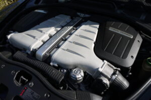 underbonnet view of bentley GTC